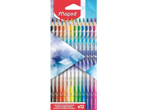 Kleurpotlood Maped Arctic Vibes set à 12 kleuren