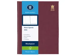 Agenda 2026 Ryam Weekplan Mundior 7dagen/2pagina's bordeaux