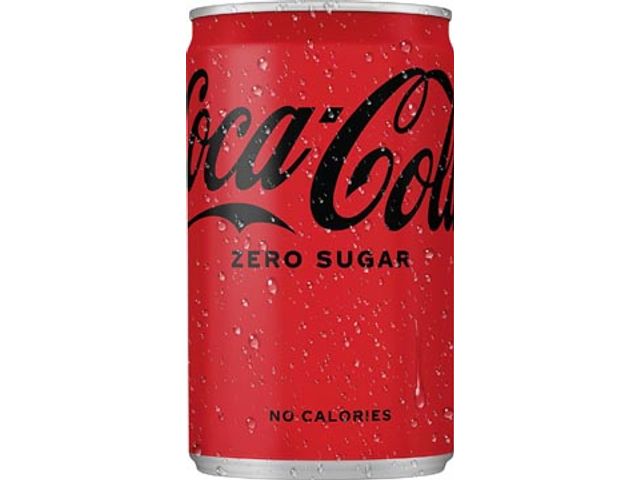 Coca-Cola Zero frisdrank mini blik van 15 cl 24 stuks | KantineSupplies.be