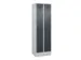 locker voor scheiding van kleding,HxBxD 1950x600x500mm,2vak
