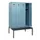 locker met bank,HxBxD 1950x1200x815mm,4vak,vak B 300mm,cilinderslot