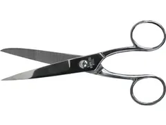 Schaar 15 Cm, Verchroomd, Symmetrische Ogen