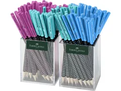 Grafietpotlood Faber-Castell Grip 2001 two-tone 2 kokers van 72 stuks