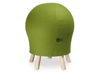 Balkruk Groen Zitting H X D 620X 450Mm Houten Standpoten - 1