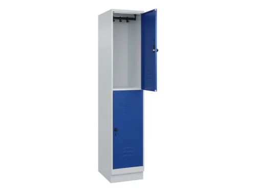 dubbeldekse locker,HxBxD 1950x400x500mm,1x2vak.,vak B 400mm