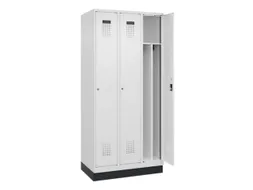 locker voor scheiding van kleding,HxBxD 1950x900x500mm,3vak