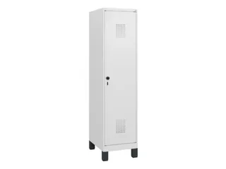 schoollocker,HxBxD 1630x400x500mm,1vak,vak B 400mm,draaigrendel,voeten - 2