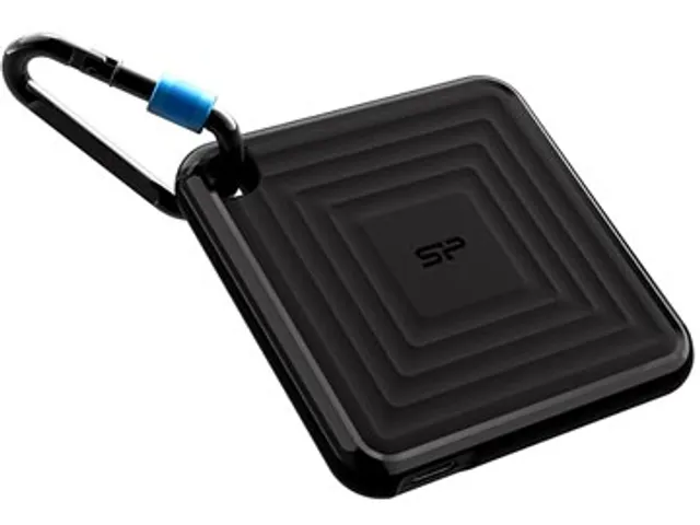 Silicon Power draagbare SSD harde schijf, USB-C, 1 TB, zwart