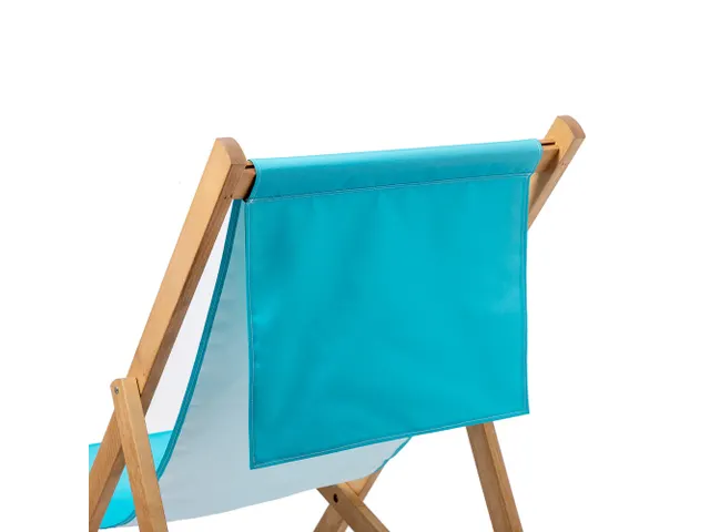 Print voor de Strandstoel Relax BOLD met logobanner