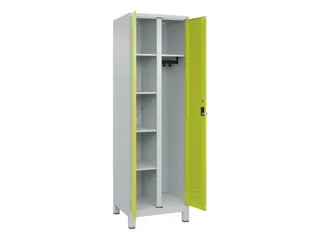 wasgoedverdeelkast,HxBxD 1950x600x500mm,vak B 300mm,draaigrendel - 2