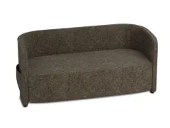sofa,2-zits,stof bruingrijs,HxBxD 760x1570x760mm,2zijvakken