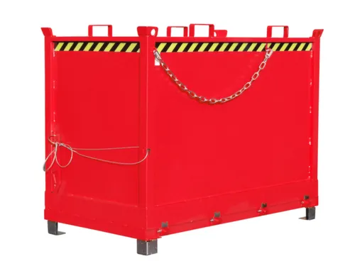 klapbodemcontainer,HxLxB 1445x1040x1845mm,2m³,hijsogen,vorksloffen