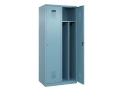 locker voor scheiding van kleding,HxBxD 1850x800x500mm,2vak