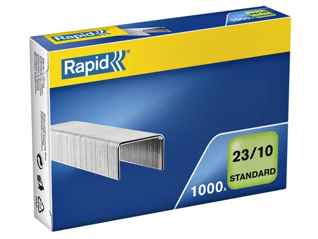 Nieten Rapid 23/10 gegalvaniseerd standaard 1000 stuks