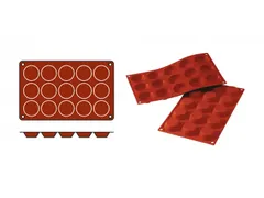 Silikomart Siliconen 1/3 GN Bakmat SILICON FLEX Tartelletta SF014