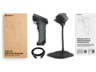 Safescan 330-W Barcodescanner met standaard 1D en 2D barcodes USB-A - 11