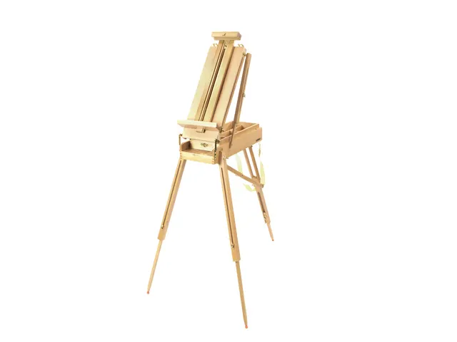 Chevalet de terrain Kangaro bois de hêtre Pour toile jusqu'à 85 cm.