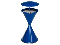 Zandasbak Blauw 960x440mm Overkapping Ketting En Hangslot