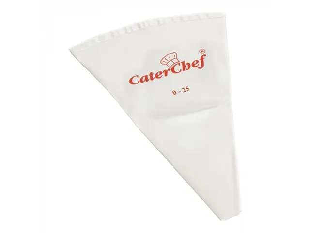 Spuitzak Katoen Wit 25cm per stuk