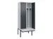 locker voor scheiding van kleding,HxBxD 2120x800x815mm,2vak