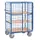 Etagewagen 8482-3DE 3 etages 600kg 1000x700mm