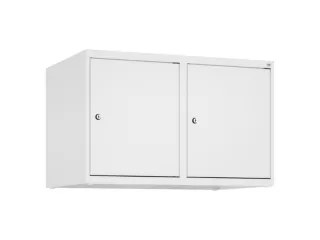 opzetkast,v. locker,2vak.,vak B 400mm,HxBxD 500x800x500mm,vleugeldeur - 1