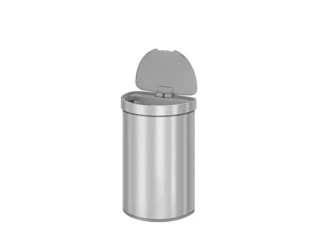 Afvalbak Deluxe Shell Sensor Bin 65 liter Mat RVS