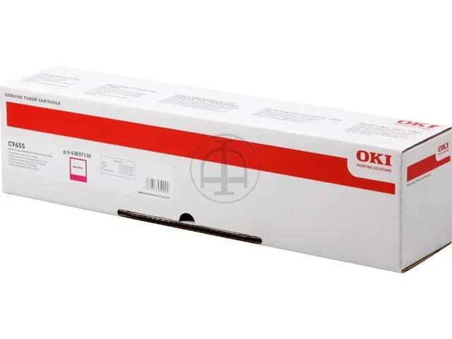 Tonercartridge Oki 43837130 C 9655 m Magenta