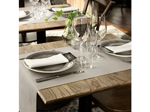 Servetten Tork 478711 LinStyle 1-laags 39x39cm wit 1/4 vouw 50st.