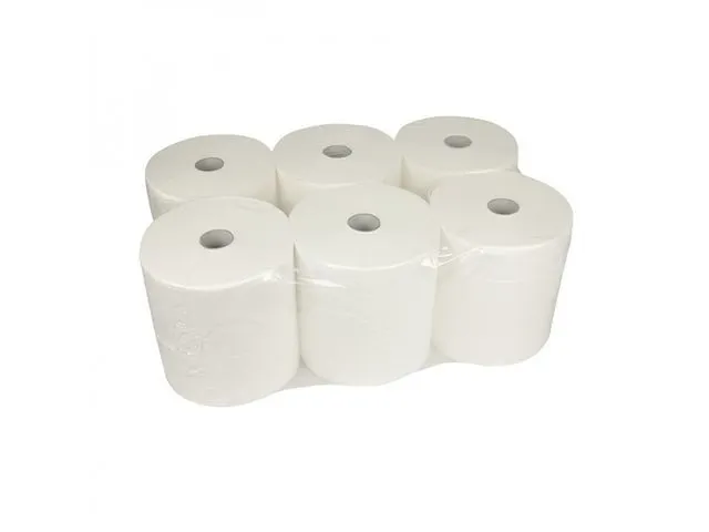 Rouleau d'essuie-mains Matic cellulose 2 plis 21cm 6x150m