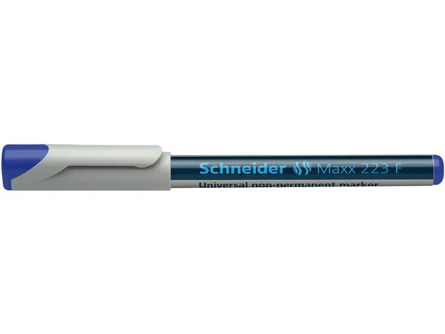 Universele marker Schneider Maxx 223 F non-permanent blauw