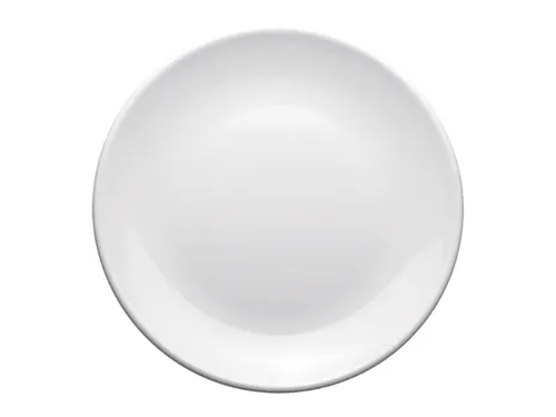 Bord Seco 23 cm melamine wit doos a 6 stuks