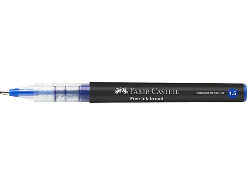 Inktroller Faber-Castell 1.5mm blauw