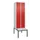 Z-garderobekast,HxBxD 2120x600x815mm,2vak,vak B 300mm,cil.-slot