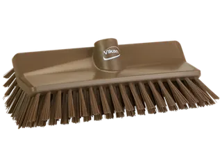 Hygiene 7047-66 hoekschrobber bruin, medium vezels, 265mm - 1