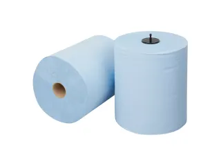 Handdoekrol 2-Laags 120677 Euro Matic Plus Blauw - 2