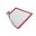 Duraframe Durable 486903 magnetisch A4 rood
