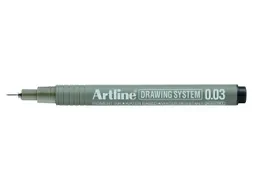 Fineliner Artline technisch 0.03mm zwart