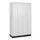 locker voor scheiding van kleding,HxBxD 1950x1200x500mm,4vak