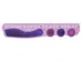 Liniaal Maped Kidy Learn Concentration 20cm paars