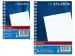 Carnet de notes spirale latérale Atlanta A6 ligné 100 feuilles