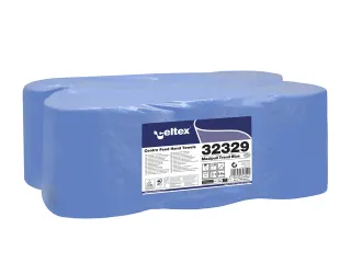 Poetspapier Celtex Centerfeed Midi 2-laags blauw 108 meter krimp a 6 r - 2