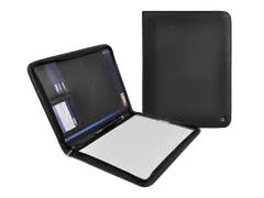 DESQ A4 Conferentiemap Met Ritssluiting en Schrijfblok