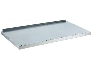 Stalen bodem,v. zwaarlastkast,BxD 966x500mm,draagverm. 160kg,staal - 1