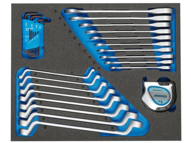TS CT2-7R-2 Jeu de clés à molette dans le module 2/4 Check-Tool