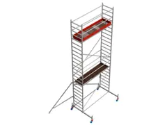 rolsteiger,werk H 7,4m,steiger H 6,5m,platform BxD 2500x750mm