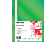 Office Products Snelhechtmap PP A4 Groen