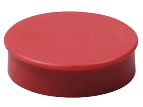 Magneten Diameter Van 20 Mm, Rood, Blister Van 8