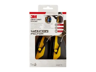 3M Peltor X2P3 Gehoorkappen helmbevestiging 30 dB Geel Zwart - 2