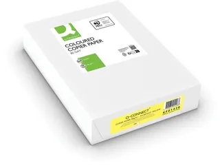 gekleurd kopieerpapier A4 80 gram 500vel felgeel - 1